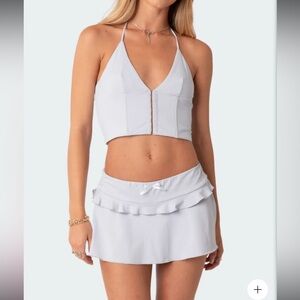 EDIKTED PAMELA HALTER CORSET